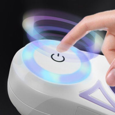 Laisse anti-traction avec lumières LED